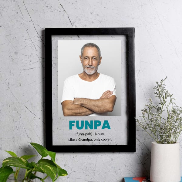 Funpa Personalized Wall Photo Frame