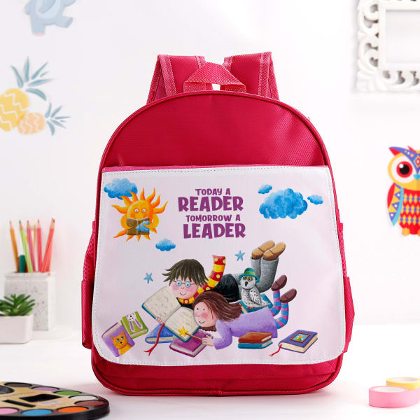 Future Leader  - School Bag - Pink