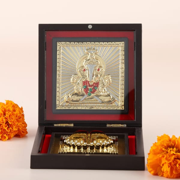 Ganesh Charan Paduka Gift Box