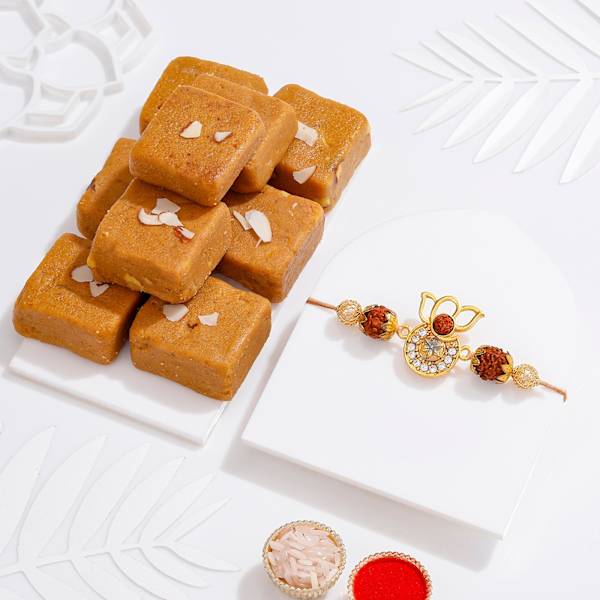 Ganesha Blessings Rakhi Combo