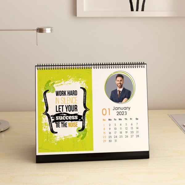 Get Inspired Personalized Spiral 2022 Desk Calendar