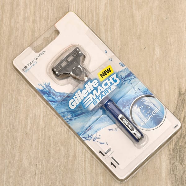 Gillette Shaving Kit for Men in Gift Box Gift/Send Fashion and