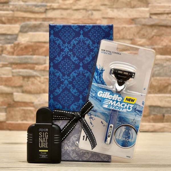 Gillette Shaving Kit for Men in Gift Box Gift/Send Fashion and