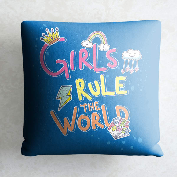 Girl Power Customized Pillow Gift/Send Home and Living Gifts Online