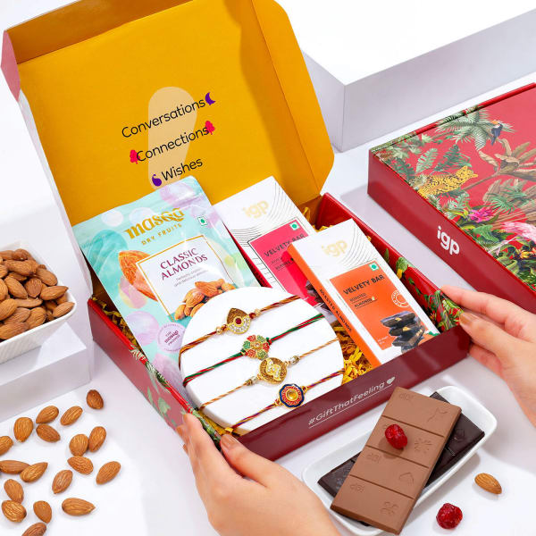 Gleaming Rakhi Celebration Hamper