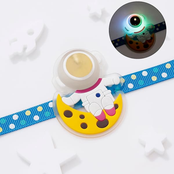 Glowing Astronaut LED Rakhi