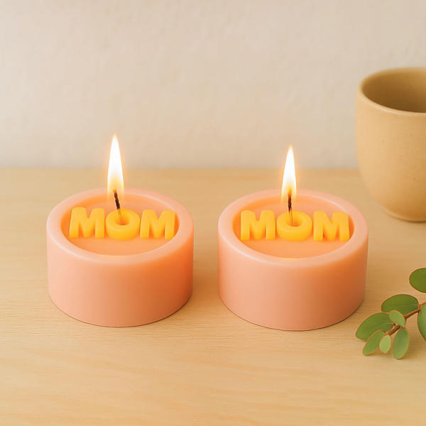 Glowing Love Candle-Set Of 2
