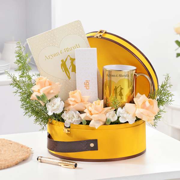 Golden Charm Anniversary Hamper