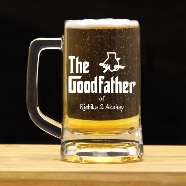 Goodfather Personalized Beer Mug