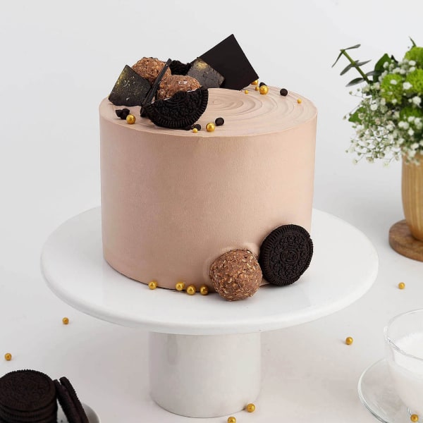 Gourmet Chocolate Indulgence Cream Cake (500 Gm)