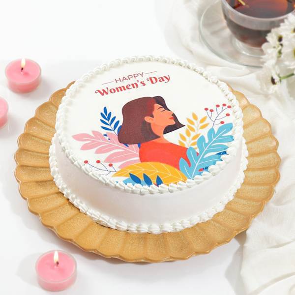 Graceful Happy Womens Day  (Half kg)