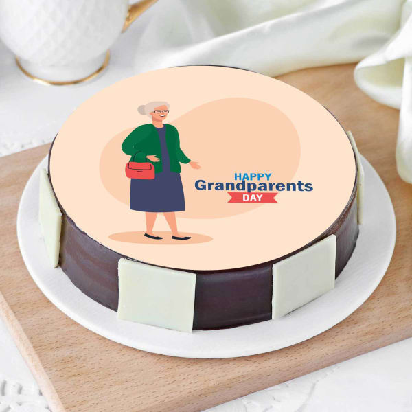 Grandmother Cake For Grandparents Day (Half Kg)