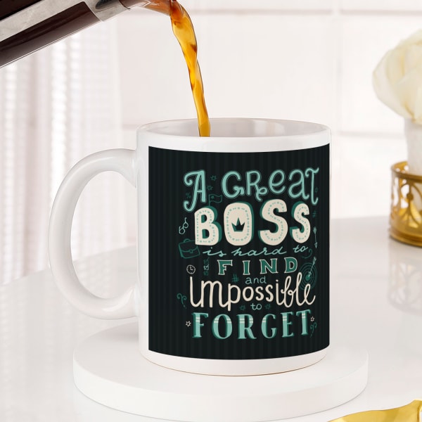 Great Boss Personalized Photo Mug