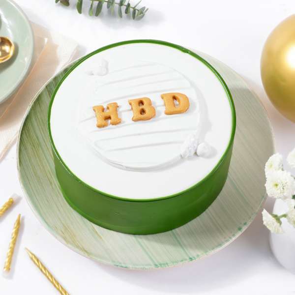 Green Delight  Birthday Cake (1 Kg)