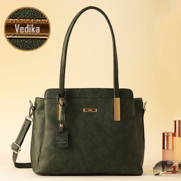 Green Personalized Handbag For Women