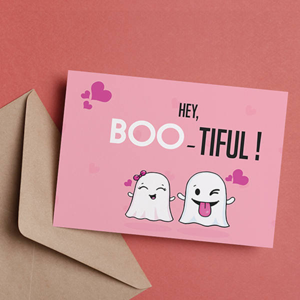 Greeting Card - Bootiful - Single Piece