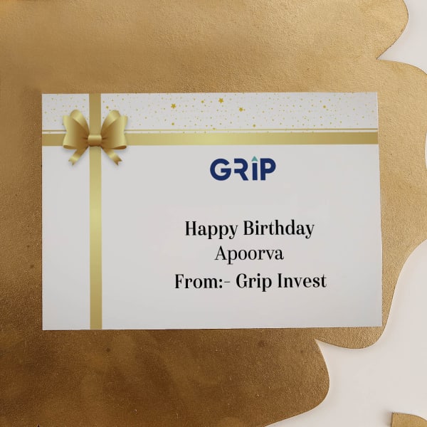 Grip Invest Personalize Card