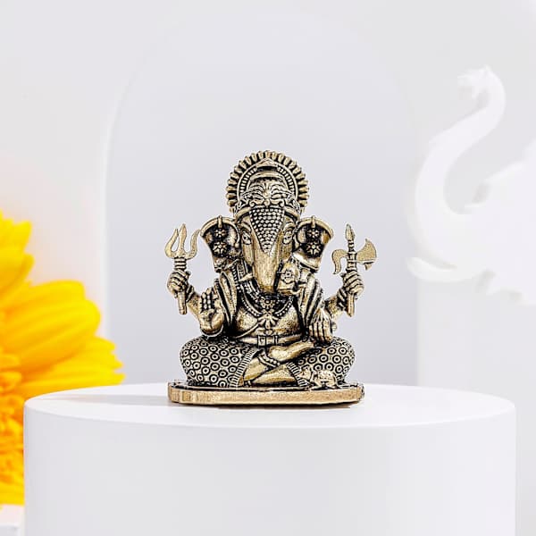 Guardian Sarva Raksha Vinayak Brass Idol