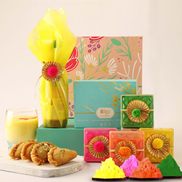 Make your Holi festivities extra special with these gift hampers