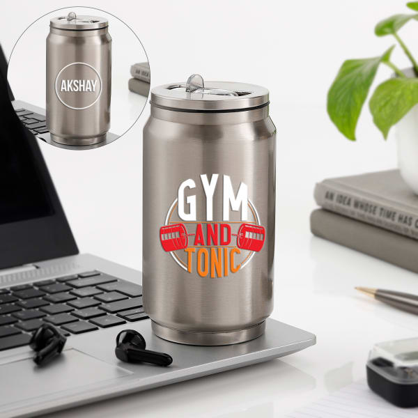 Gym Lover Personalized Coke Can