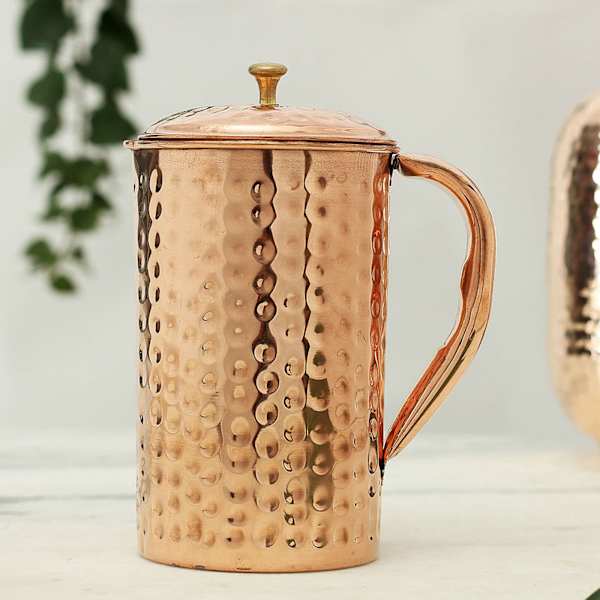 Hammered Copper Jug
