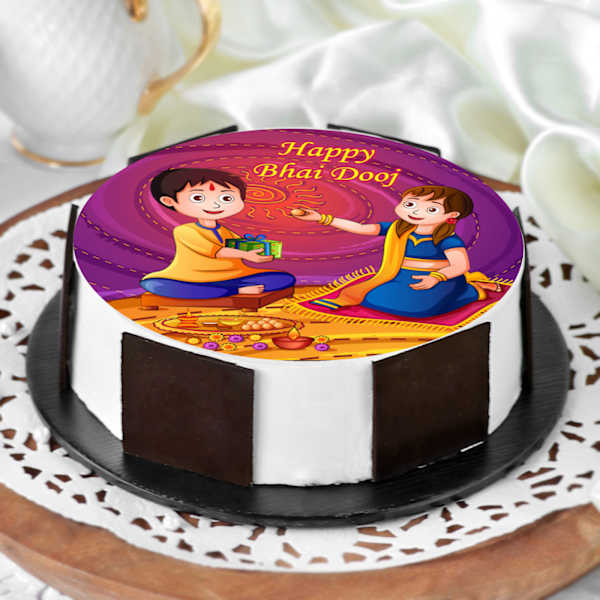 Happy Bhai Dooj Special Cake