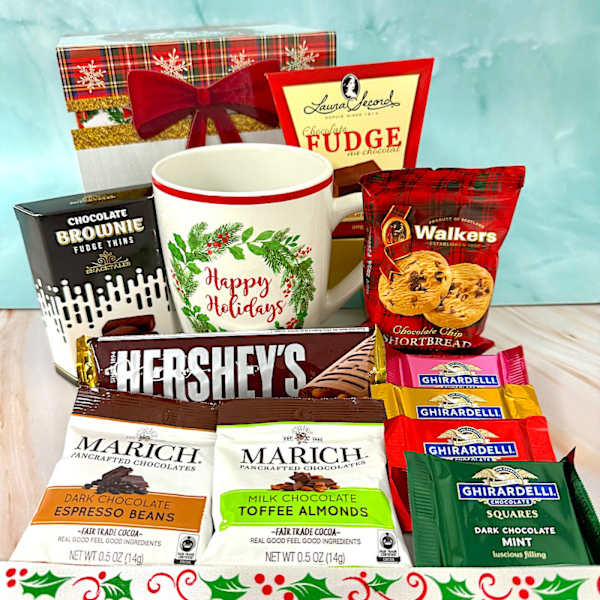 Happy Holidays Christmas Treats Hamper