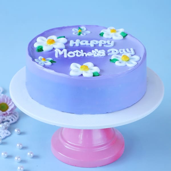 Happy Mother's Day Cream Delight Cake (Half Kg)