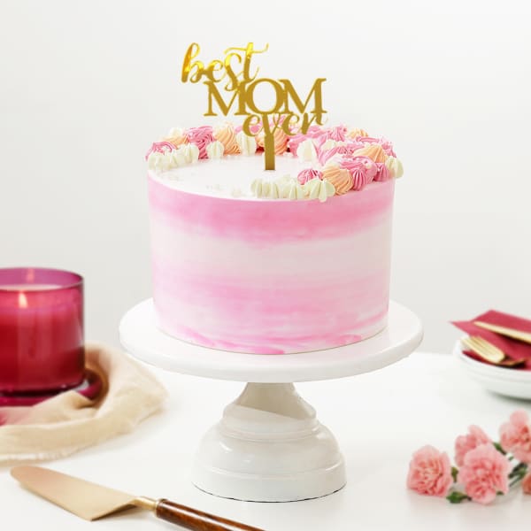 Happy Mother's Day  Floral Icing Cake (1 kg)