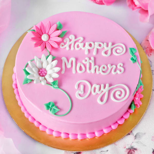 Happy Mother's Day Scrumptious Chocolate Cake (Half Kg)