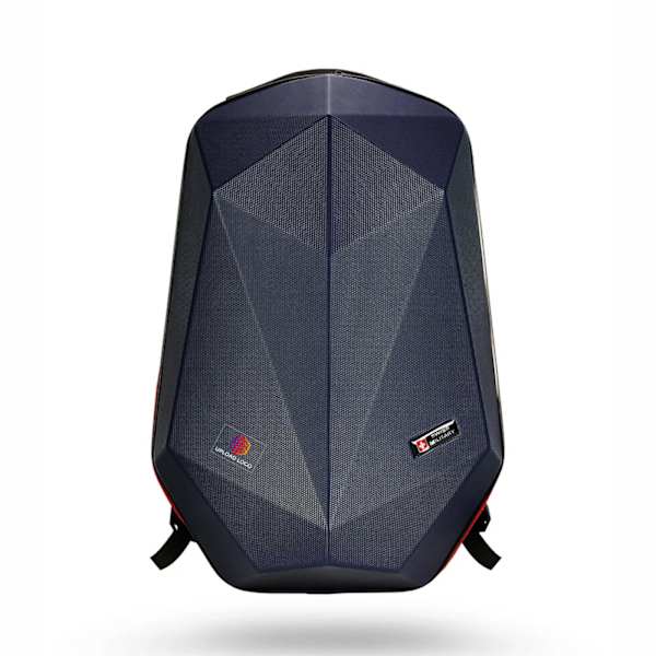 Hard-Shell ABS Travel Backpack - Black