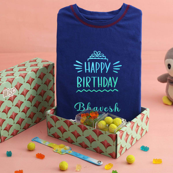 Have A Blast Personalized Birthday Set - Blue
