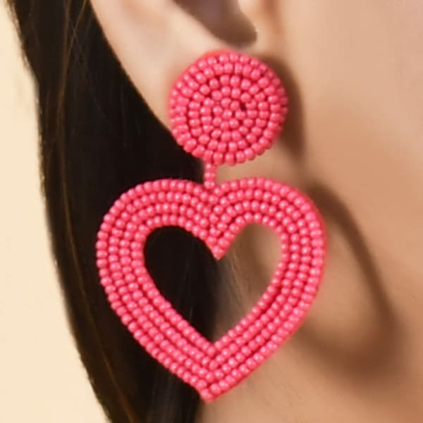 p heart shape earrings 131225 m