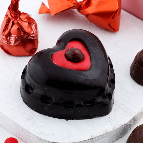 Heart Shaped Chocolate 100Gm