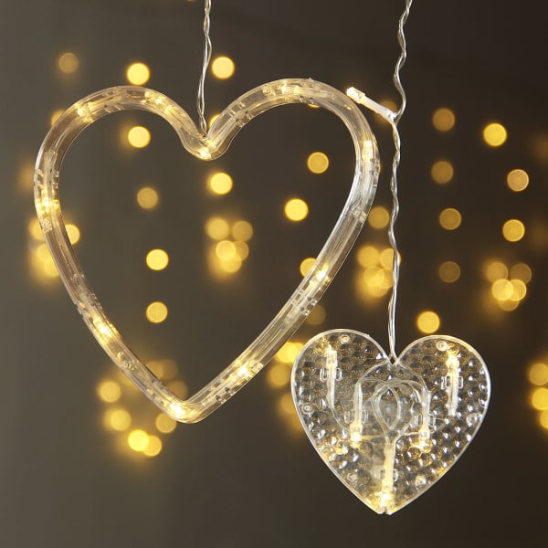 Heart Shaped LED Hanging Lights Gift/Send Home and Living Gifts Online J11110695