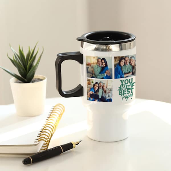 Heartfelt Memories Personalized Travel Mug