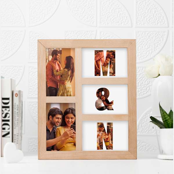 Heartfelt Memories Personalized Valentine's Day Collage Frame