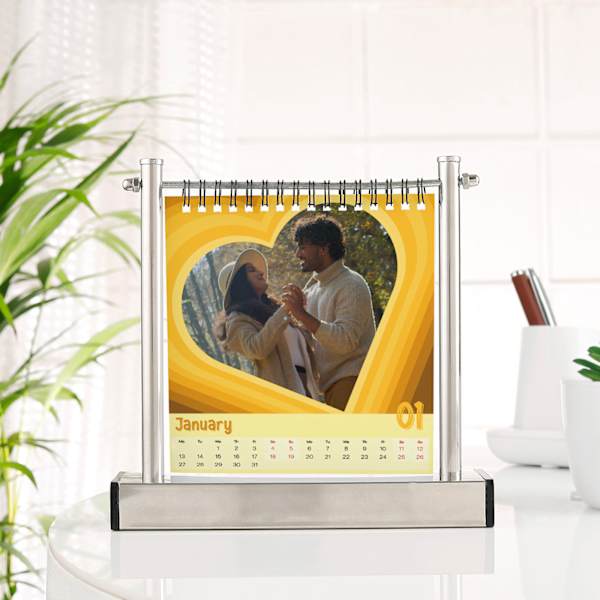 Heartfelt Moments Personalized New Year Calendar