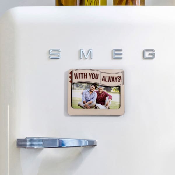 Heartfelt Personalized MDF Fridge Magnet