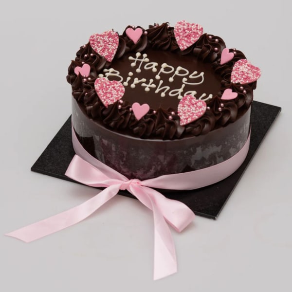 Hearts Birthday Cake