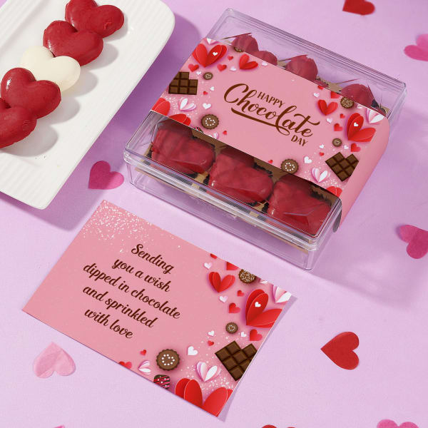 Hearty Valentine Chocolate Day Gift Box