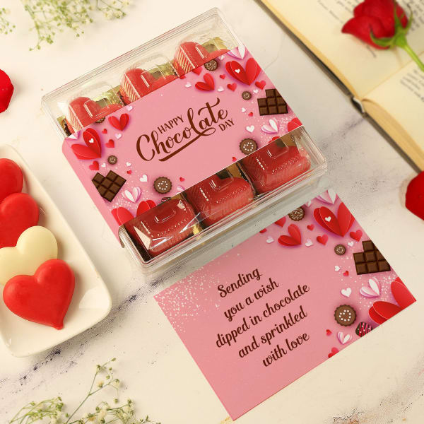 Hearty Valentine Chocolate Day Gift Box