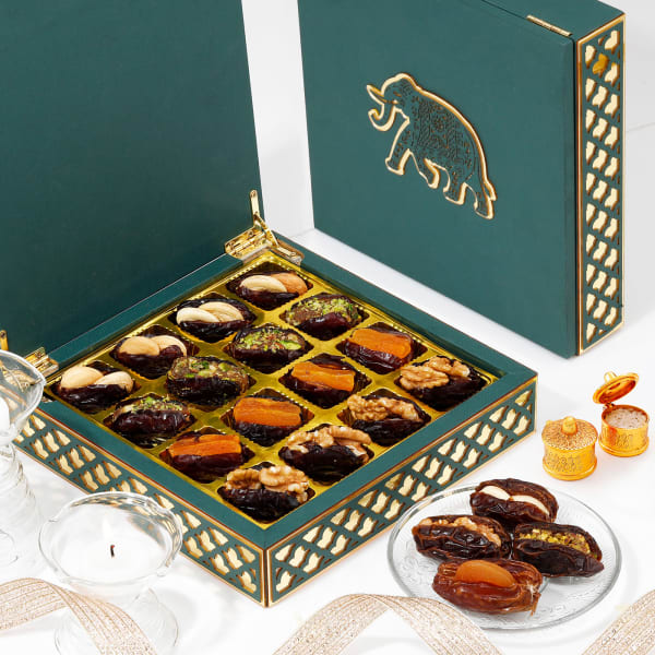Heavenly Dry Fruit Dates Bhai Dooj Combo