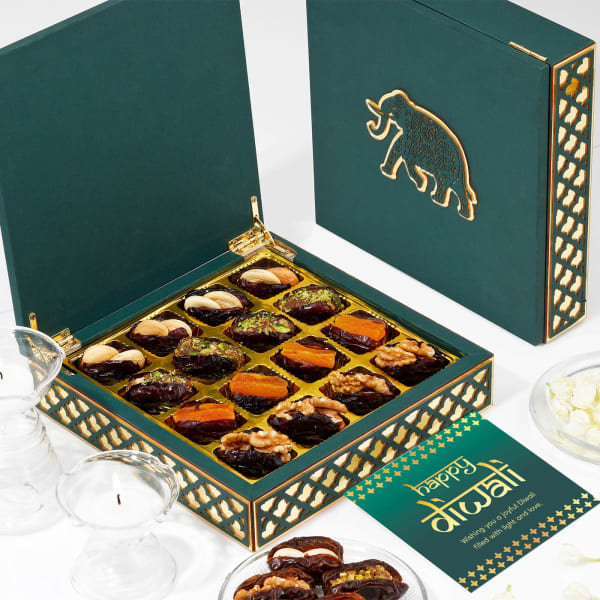 Heavenly Dry Fruit Dates Diwali Gift Box