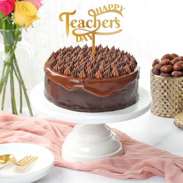 Heavenly Ganache Cake For Teachers Day (Half Kg)