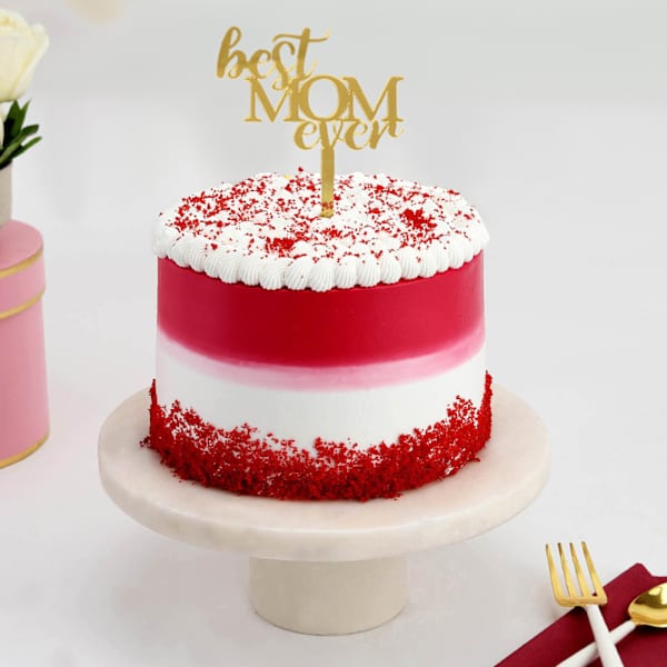 Heavenly Red Velvet Cake For Mom