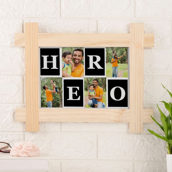 Hero Dad Personalized Photo Frame