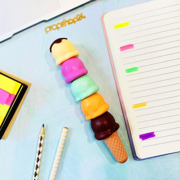 Buy/Send Highlighter Pen Ice Cream Set Of 5 Online IGP JVS1249780