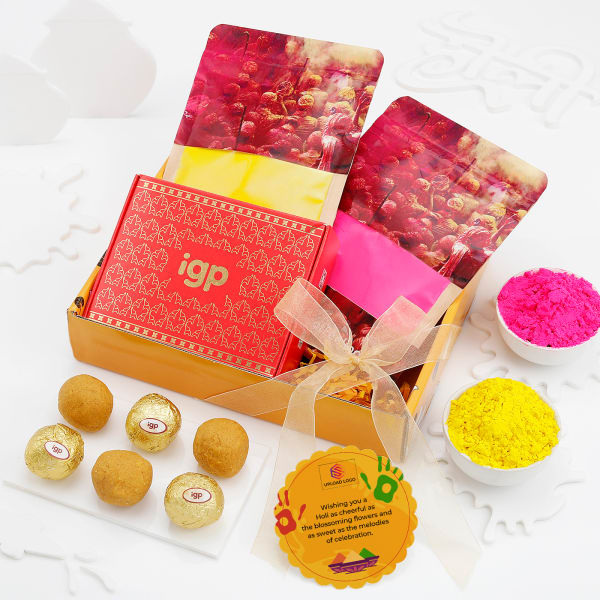Holi Delights Gift Box - Personalized