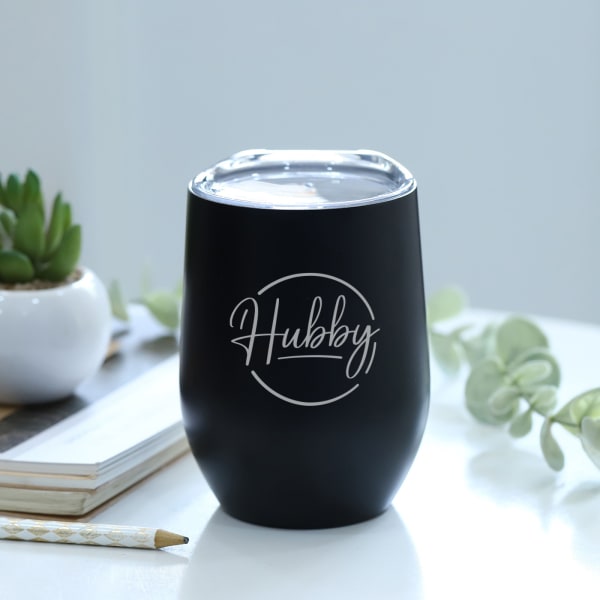 Hubby - Stainless Steel Tumbler - Personalized